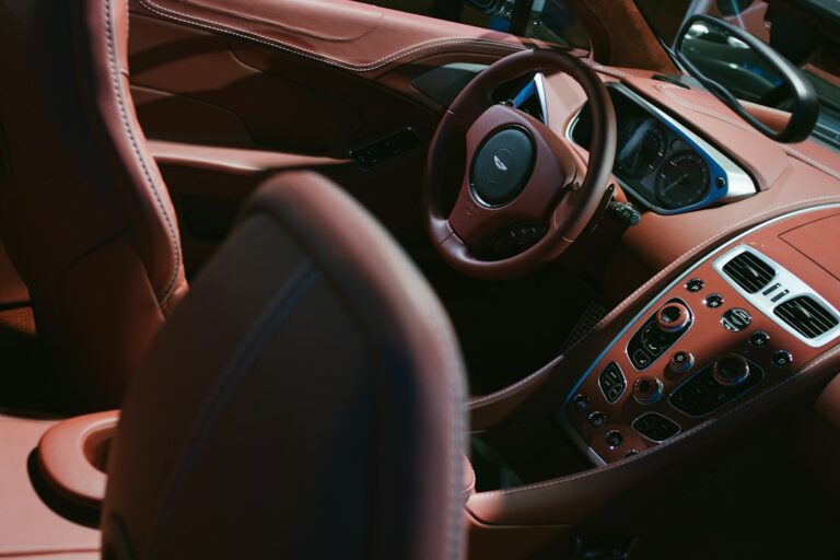 Luxury Car Interior — illustrative photo for luxury ev lease versus finance